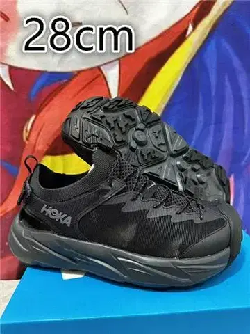 HOKA ONE ONE HOPARA 2 블랙 샌들 28cm