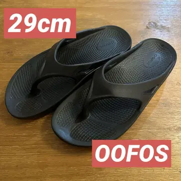 OOFOS OOriginal 블랙 29cm