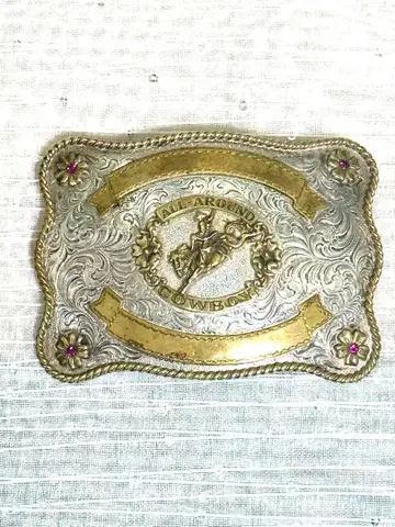 빈티지 MONTANA SILVERSMITHS 벨트 버클