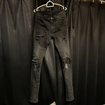 mnml 블랙 팬츠