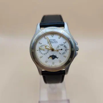 CASIO STING 문페이즈 남성용 손목시계