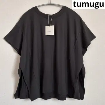 tumugu 츠무구 프라임 쿨 코튼 천축 크루넥 풀오버