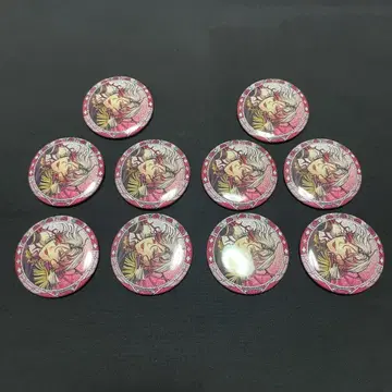 악마 집사와 검은 고양이 아쿠네코 캔뱃지 3주년 아몬