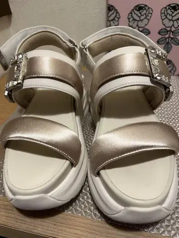 다이애나 비쥬가 달린 스포츠 샌들 23.5cm