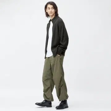 GU 드라이버즈 니트 SW 블랙