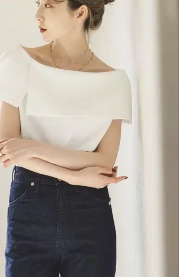 NOBLE 케이프 블라우스