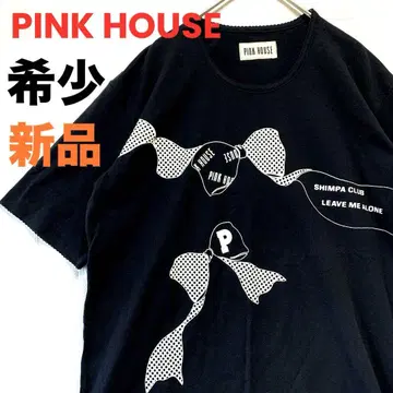 미사용 새상품 PINK HOUSE 반팔 티셔츠 일본제 빈티지