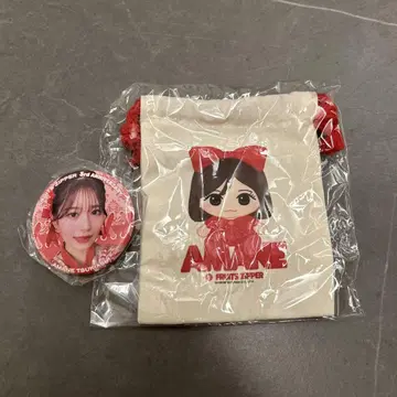 후르츠 지퍼 3주년 기념 가챠 배지 파우치