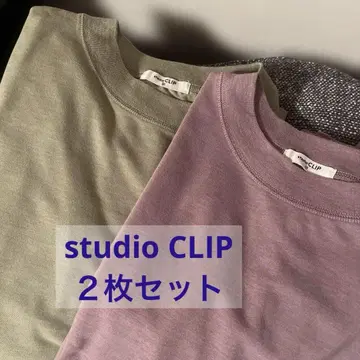 studio CLIP 여성 상의 2매 세트