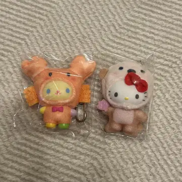 산리오 치비토모 미즈노 이키모노 키티 우사하나