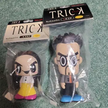 트릭 TRICK 야마다 나오코 우에다 지로 피규어 소프트 비닐 세트