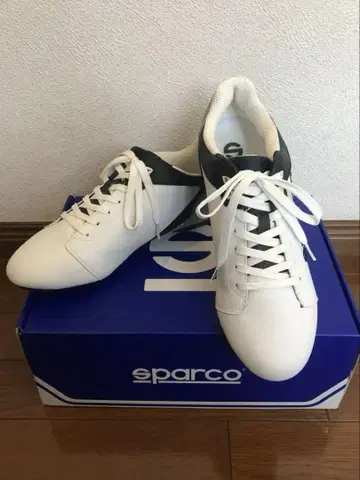 Sparco SL17 드라이빙 신발 화이트/블랙