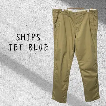 SHIPS JET BLUE 쉽스 제트 블루 베이지 캐주얼 팬츠