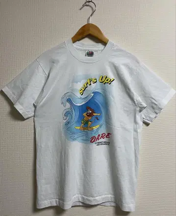 90s USA제 DARE 프룻 오브 더 룸 싱글 스티치 티셔츠
