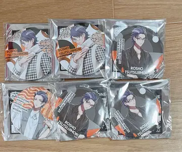 츠쿠시모리 쇼 extra wardrobe ew 캔뱃지 6개 세트