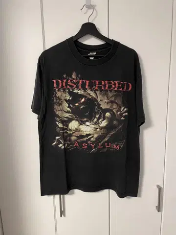 [빈티지] DISTURBED Asylum 티셔츠 L