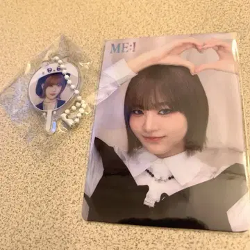 이타 시즈키 CD 구매 한정판 트레이딩 카드 미니 아크릴 부채