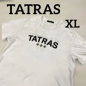 TATRAS 타트라스 ANICETO 로고 티셔츠 남성용 반팔 화이트