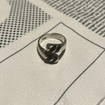 silver 925 오닉스 반지 13호 TAXCO