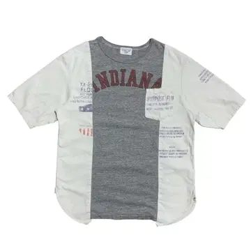 DENIM DUNGAREE 데님 바지 리메이크 TEE 새상품급