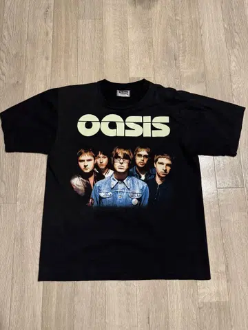 90's 빈티지 oasis 오아시스 밴드 티셔츠