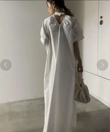 AMERI 코튼 셔츠 원피스 드레스 아메리
