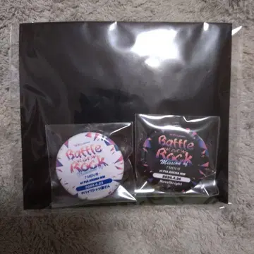 7 MEN 사무라이 Battle of Rock 캔뱃지 & 스티커 세트