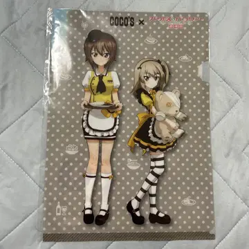 걸즈 앤 팬저 Coco's 콜라보 클리어 파일 MAHO ALICE
