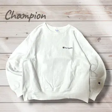 챔피온 리버스 위브 파랑 택 일본 규격 맨투맨