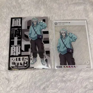 블루 록 나기 세이시로 ZOZOTOWN 아크릴 카드 아크릴 스탠드