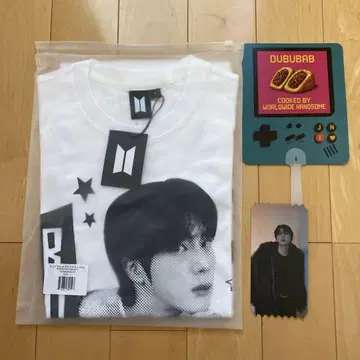 Jin LA Pop-up 티셔츠 L 사이즈 입장 혜택 포함