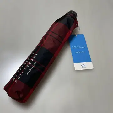 매킨토시 필로소피 바(Bar) 블레어 경량 접이식 우산 55cm 체크