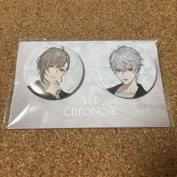 ChroNoiR 아티스트 사진 캔뱃지 (2개 세트) 쿠즈하 카나에