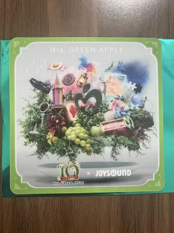 MrsGreenApple 미세스 코스터 라운드 원 로고