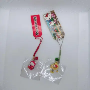 헬로키티 2개 세트 스트랩 참 아오모리 신슈