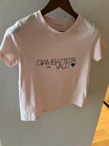 미사용 새상품 Giambattista Valli H&M 로고 티셔츠