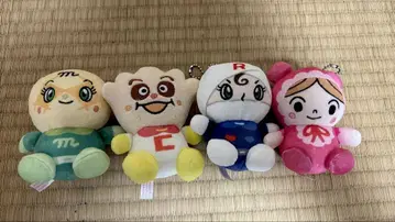 호빵맨 봉제 인형 4종 세트