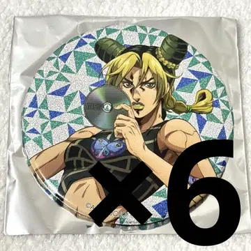 쿠죠 죠린 글리터 캔뱃지 6점 죠죠월드 JOJO WORLD