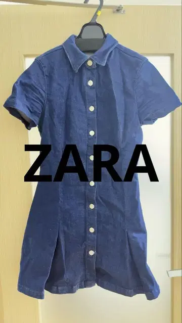 ZARA 데님 원피스 미니