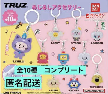 TREASURE TRUZ 메지루시 액세서리 컴플리트 세트 가챠