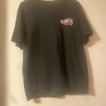 AVIREX 블랙 T셔츠