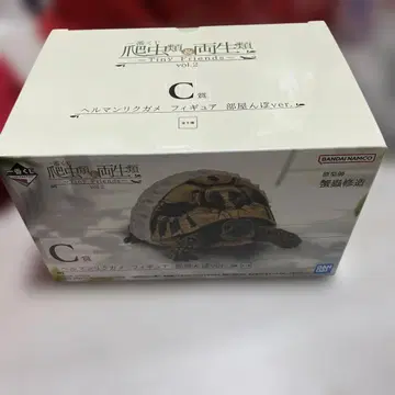 제일복권 파충류 C상 헬만리쿠가메 피규어 방에서 놀기 ver.