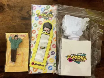 나니와 단시 나가오 켄샤 포토 카드 홀더 아크릴 스탠드 응원봉 3개 세트