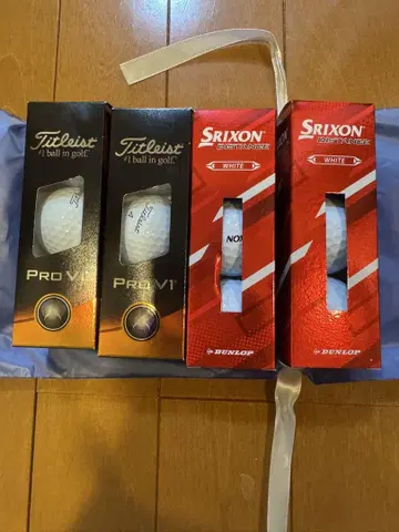 타이틀리스트 PRO V1 & Srixon Distance 각 2상자
