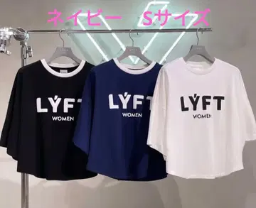 LYFT WOMEN 네이비 반소매 티셔츠 S 사이즈 리프트