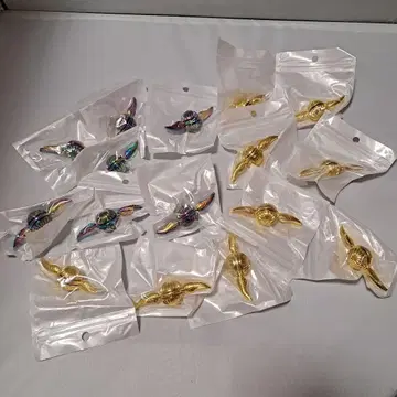 [처분] 핸드 스피너 묶음 판매 깃털 골드 레인보우