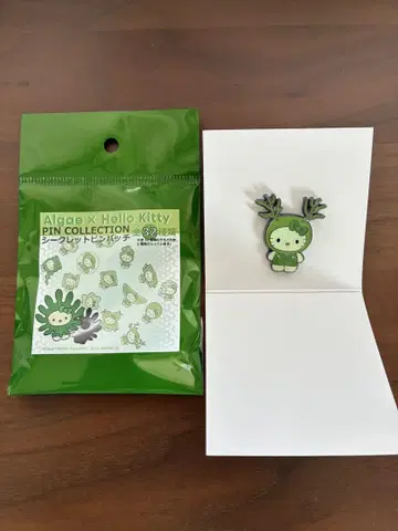 모키티 해조류 헬로키티 핀 배지 히지키 오사카 엑스포 일본관