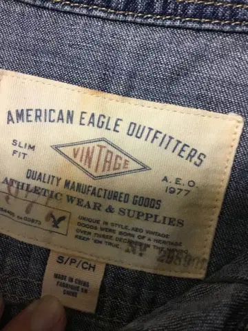빈티지 데님 AMERICAN EAGLE VINTAGE 데님 셔츠