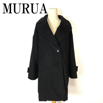 MURUA 무루아 롱 코트 블랙 1(S) B3620