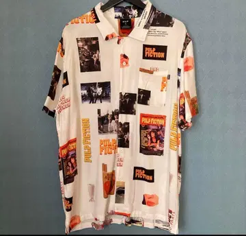 Pulp Fiction 반팔 셔츠 HUF